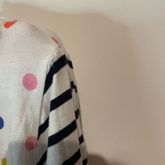 Cute Mini Boden long sleeve cotton tee shirt. Stripes and Polka dot‎ - Picture 6 of 6